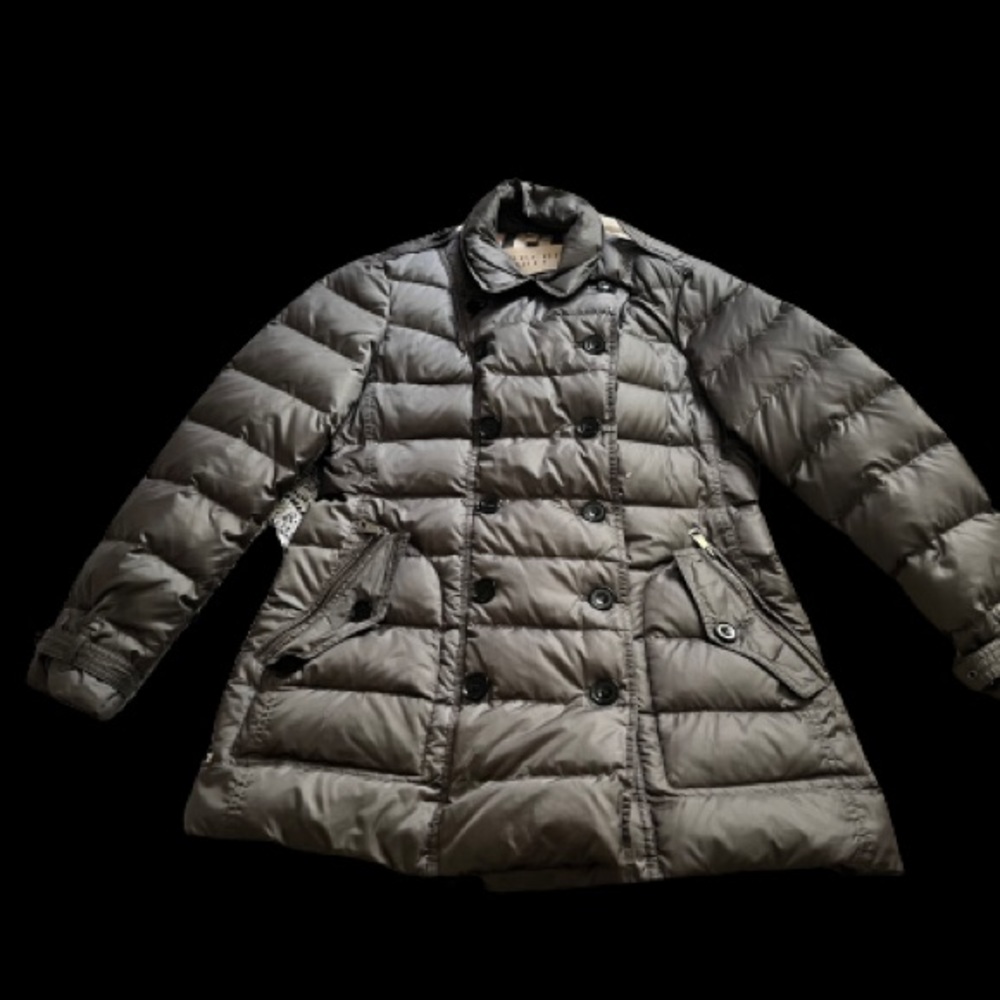 Burberry Brit Puffer Coat with Removable Belt